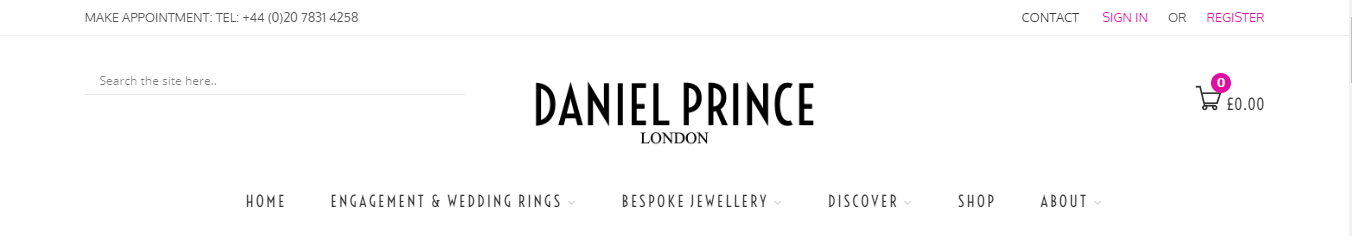 Daniel-Prince in Hatton Garden Jewllery 