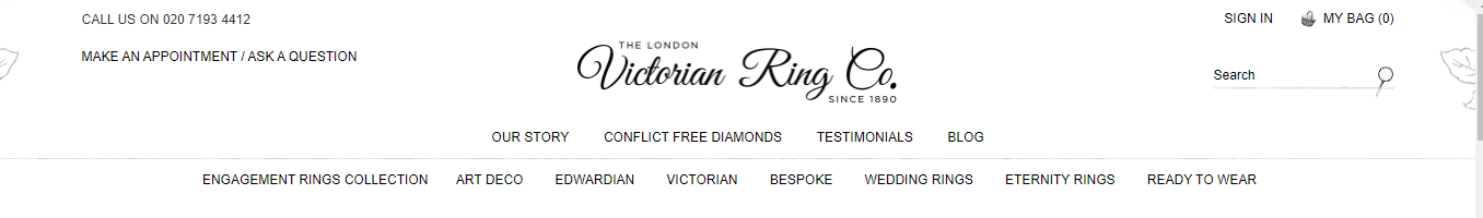 Buy best rings in Victorian Ring 