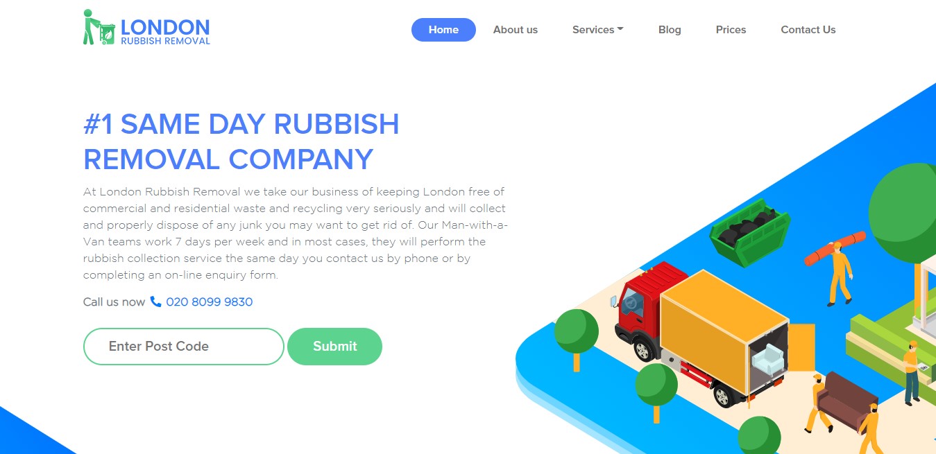 Top 11 Rubbish Removal Companies in London for Waste Clearance London