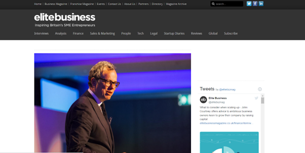 Number 9 Elite Business News Magazine