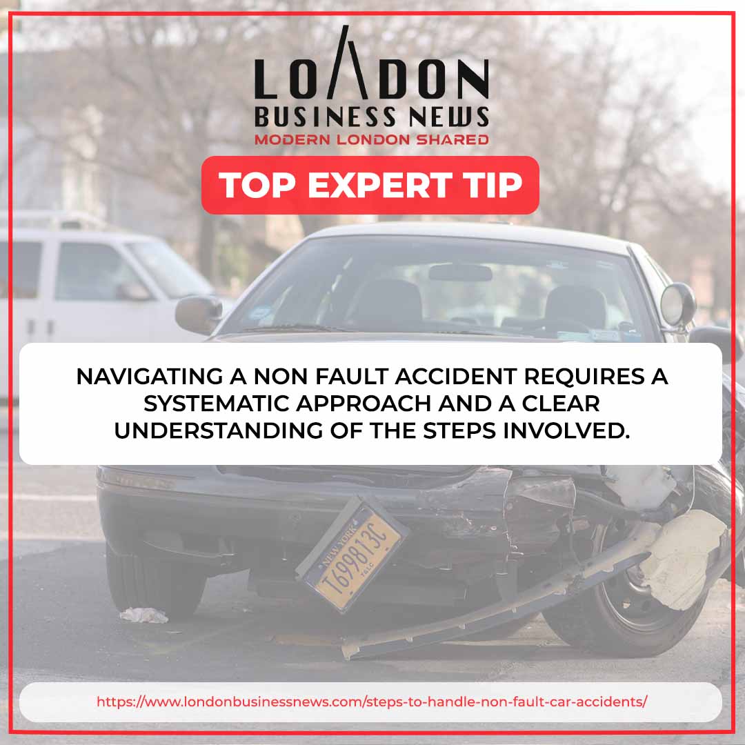 what to do when your not at fault in a car accident