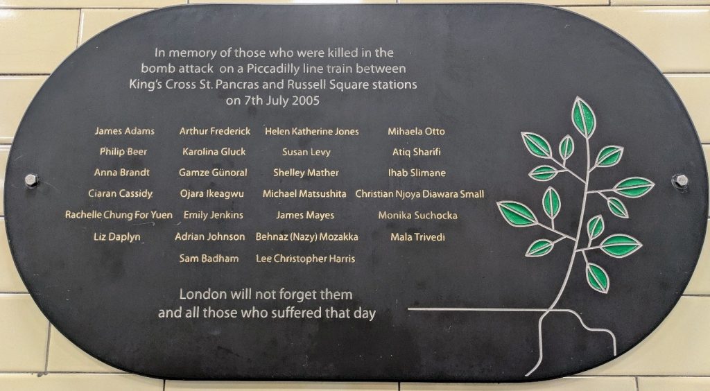 russel-square-station-memorial-London-bombings-memorials