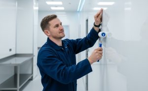 fixing-and-aligning-the-hygienic-wall-sheets