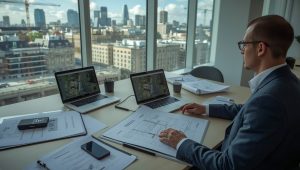 developer-reviewing-london-planning-documents-and-acquisition-challenges