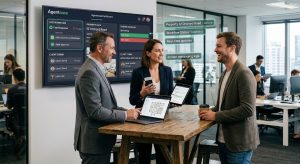 an-estate-agent-confidently-speaking-with-a-buyer-and-seller